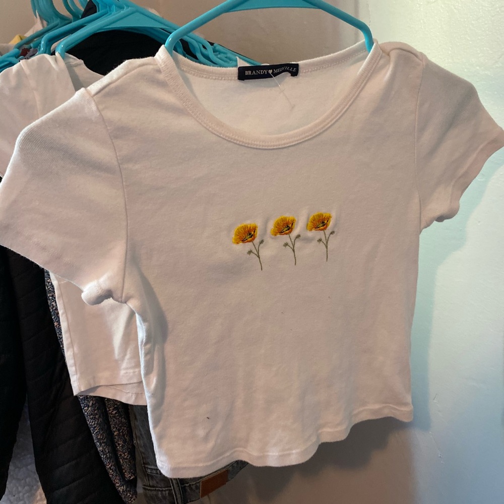 Bundle of three rare Brandy Melville crop tops!